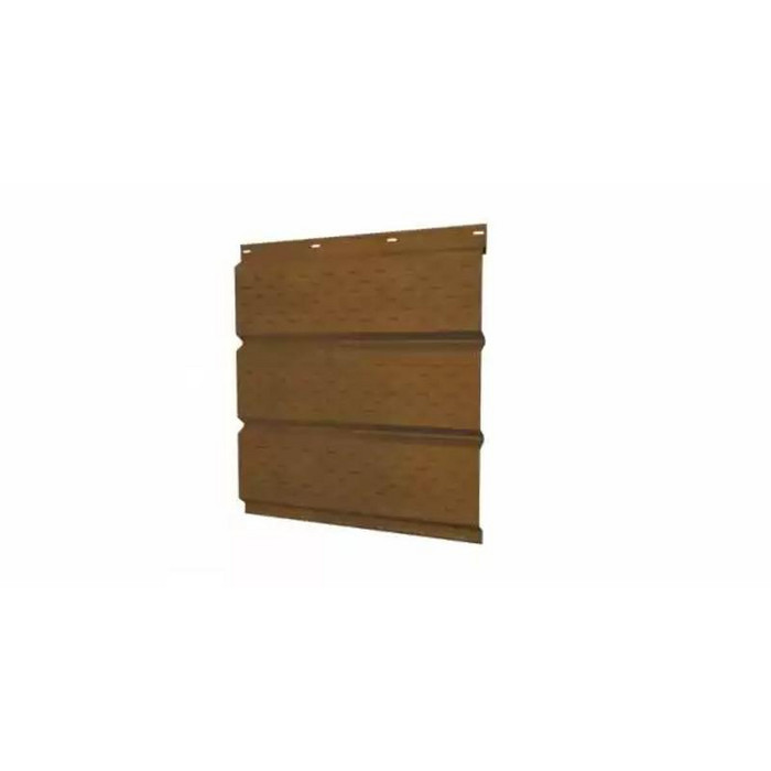 Софит металлический полная перфорация 0,45 Print Elite с пленкой Nutwood